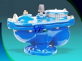 EN 1074-4 Flange End Air Valve With Inner Isolation Valve