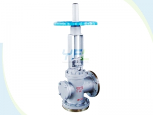 Angle type dumping valves