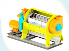 Plastic dewatering machine