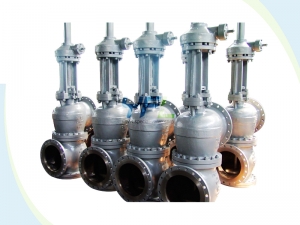 Aluminum oxide Thee way slurry valve