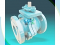 JIS 7S-48 Full Bore Two Piece FC200 Ball Valve