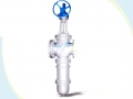 Long Stem Dumping Valve for Alumina