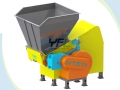 Single Shaft Plastic Shredder