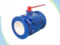 Fully ceramic lined  ball valve