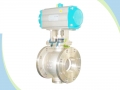 Ceramic Eccentric Semi Ball Valve