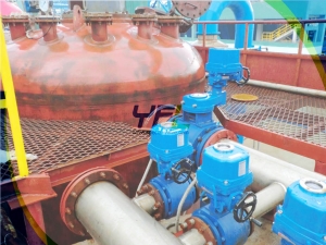 Ceramic ball valve for nickel refinery