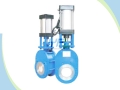 Pneumatic Operated Ceramic Double Wedge Gate Valve