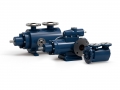 Trip screw pump