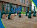 PN10 DN500 Large Size Teflon Lined Gate Valve