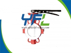 Fully PTFE Lined butterfly valve