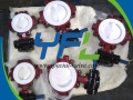 WCB Body Lugged PTFE  Lined Butterfly valve