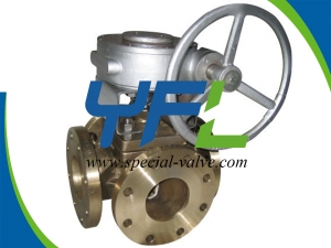 C95800 Four Way Plug Valve by YFL