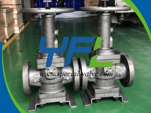 LCB Extended Stem Low Temperature Plug Valve by YFL