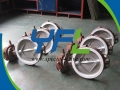 Gear Operated PTFE Seat Butterfly valve