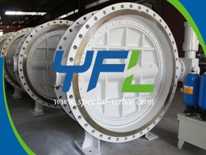 Intelligent Accumulator Type Hydraulic Butterfly Valve by YFL