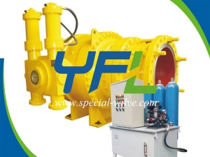 Hydro turbine inlet Hydraulic ball valve