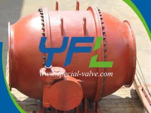 PN6 DN1600  GGG40 Plunger Valve by YFL