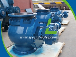 Hydraulic Eccentric Semi Sphere Valves by YFL