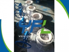 PN16 DN200 PFA Lined Ball Valve by YFL