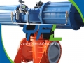 Pneumatic PFA Lined Plug Valve