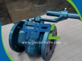 150#RF 3'' WCB Body PFA Lined Plug Valve