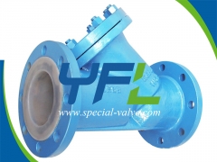 FEP Lined Y Type Strainer by YFL