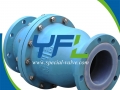 PN16 DN150 FEP Lined Flanged Swing Check Valve