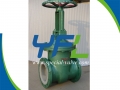 PN16 DN200 PFA Lined Gate Valve