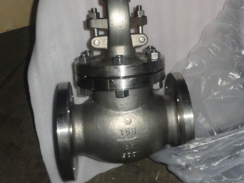 Duplex stainless steel A890 4A  globe valve exported to Germany