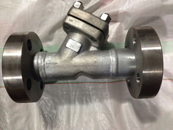 2500lbs welded flanged F316 forged Y type strainers with X-ray test report