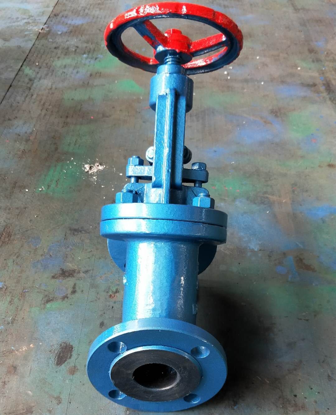 Rubber lined Y type globe valve exported to Brazil again