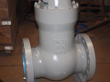 DIN 3352 WC6 Pressure seal Gate valve with stellite seal face exported to germany