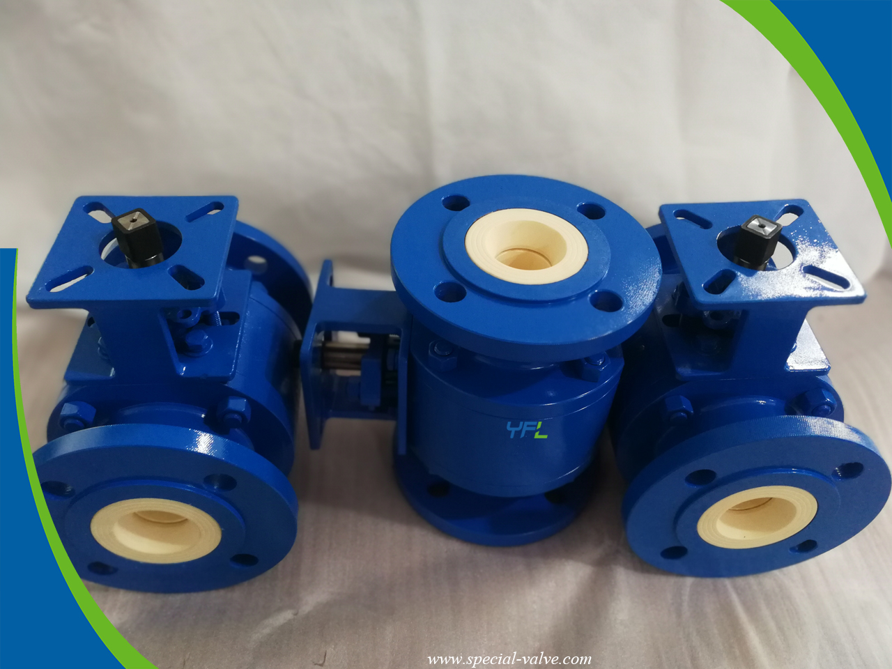 Wear & Corrosion Resistant Ceramic V-port Ball Valves for Mining slurry