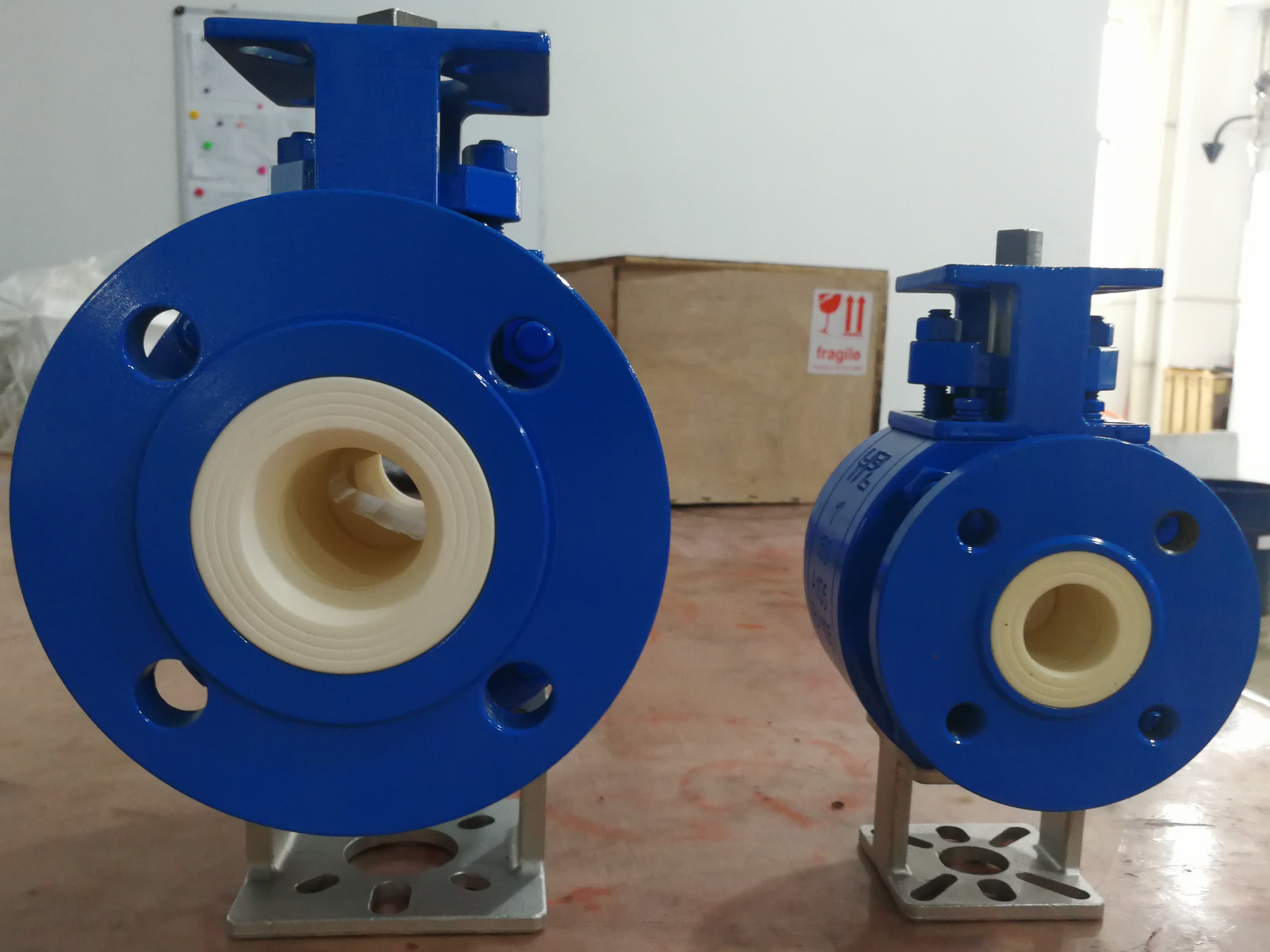 Ceramic Ball Valves to Europe and USA for TOP 500