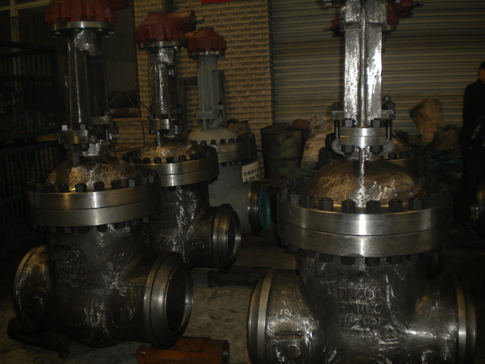 PN100 DN400 double wedges gate valve exported to Germany
